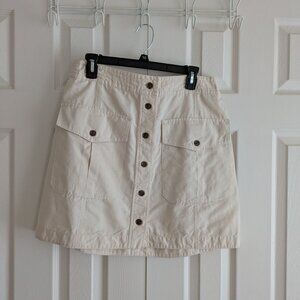 Banana Rebublic Button Mini Skirt Size 10